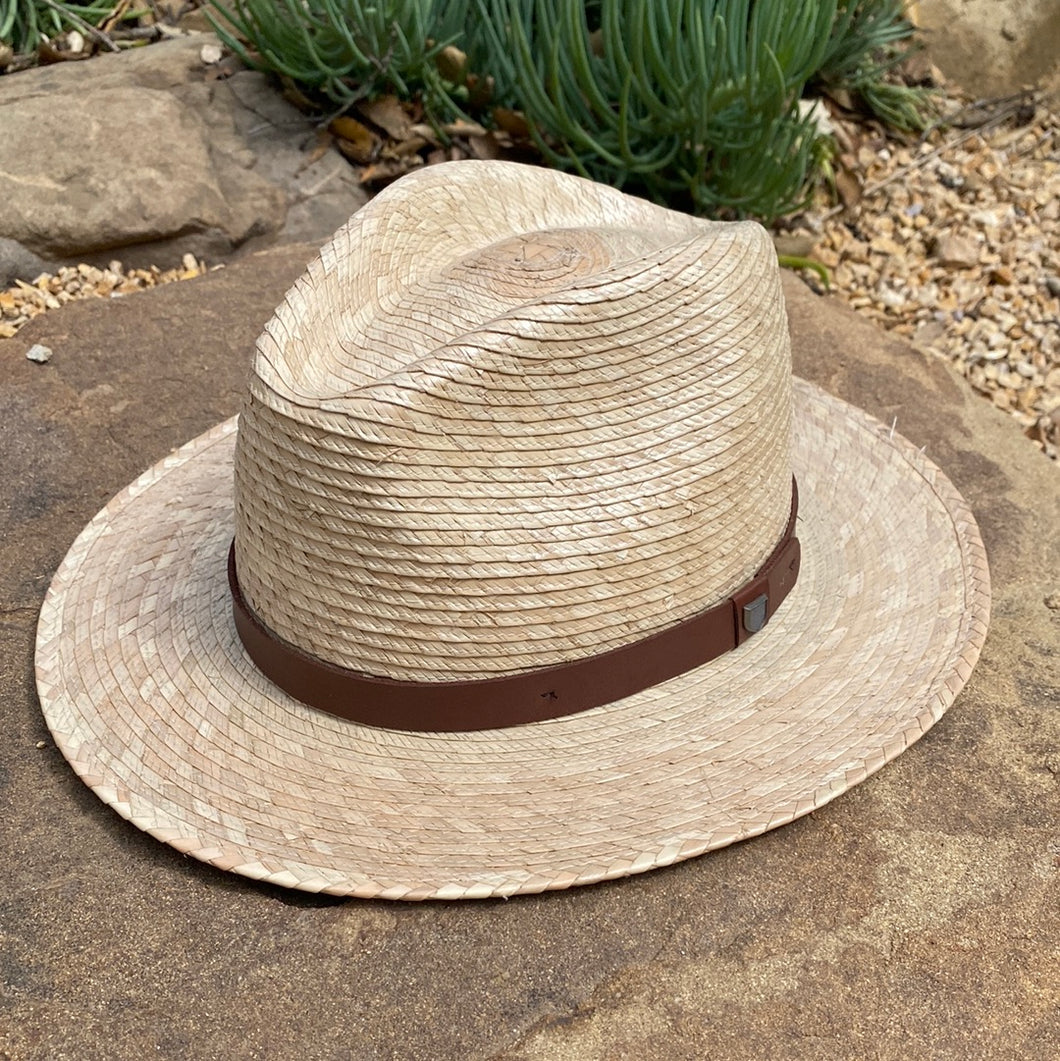 Brixton Messer Straw Fedora