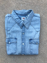 Levi Strauss Barstow Cone Denim Western Shirt